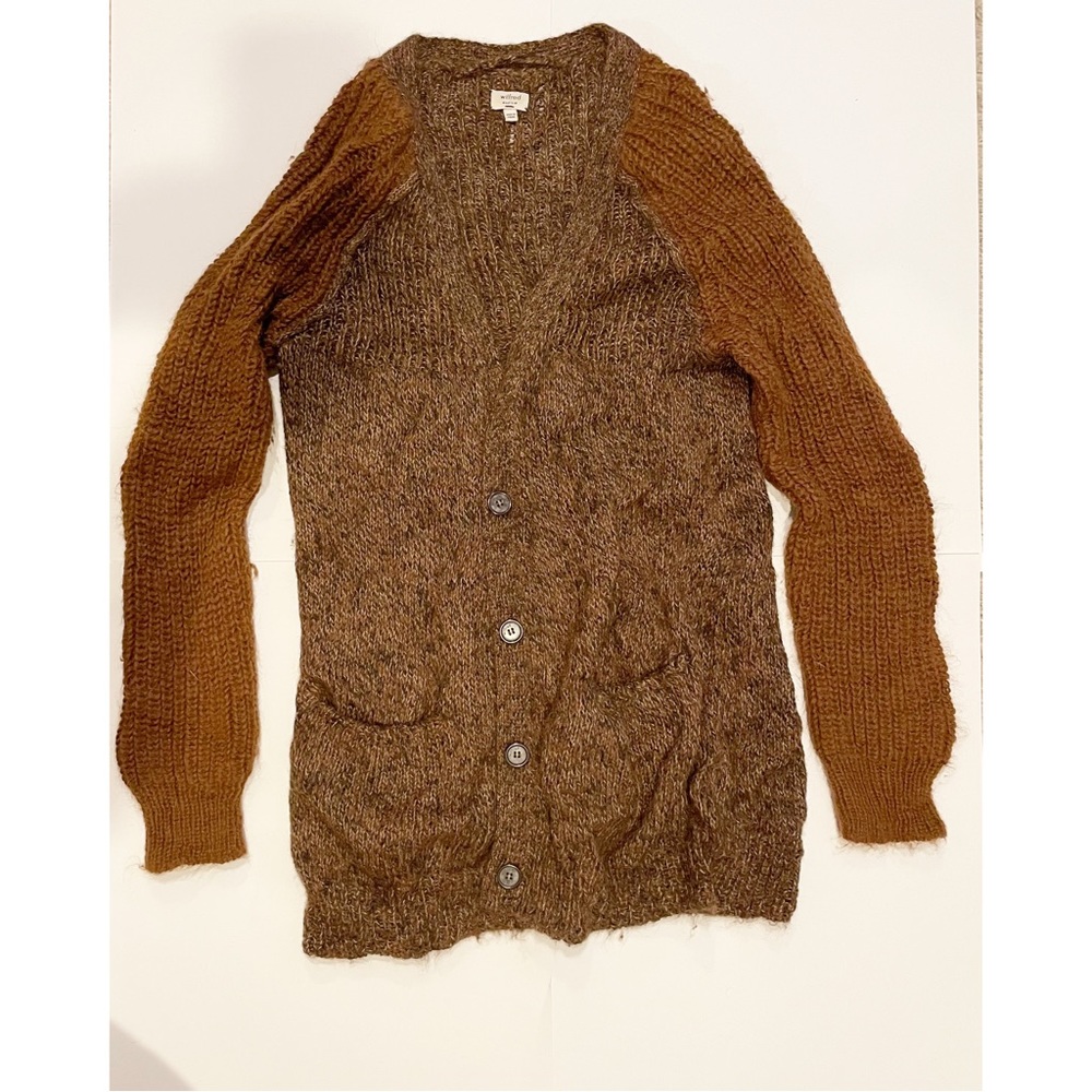 Wilfred brown knitted sweater